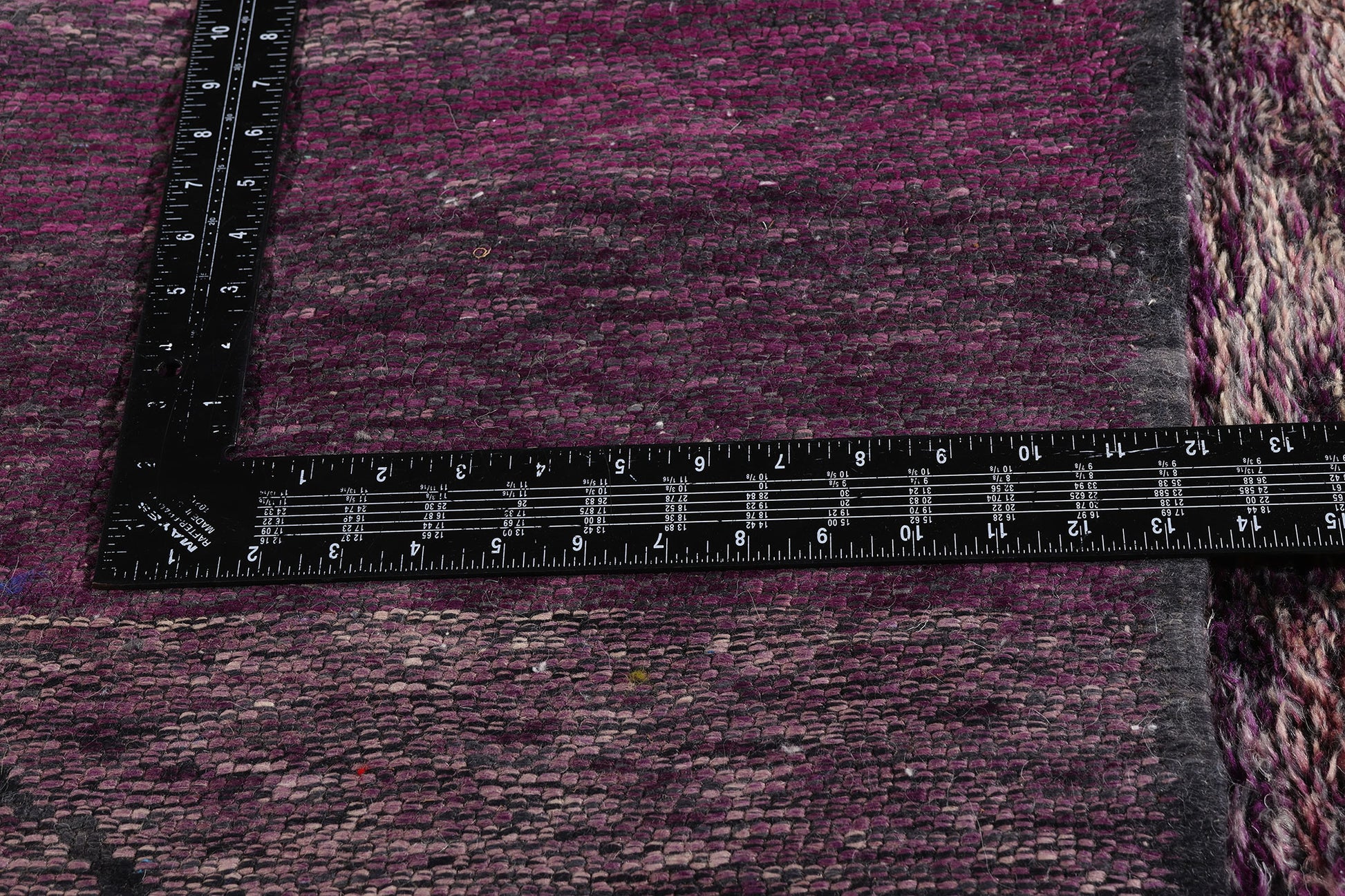 10 x 14 Purple Beni Mrirt Moroccan Rug 20524