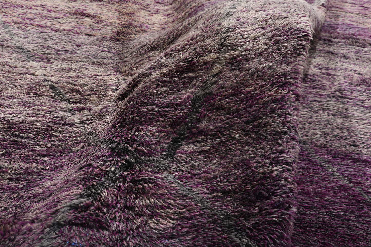10 x 14 Purple Beni Mrirt Moroccan Rug 20524