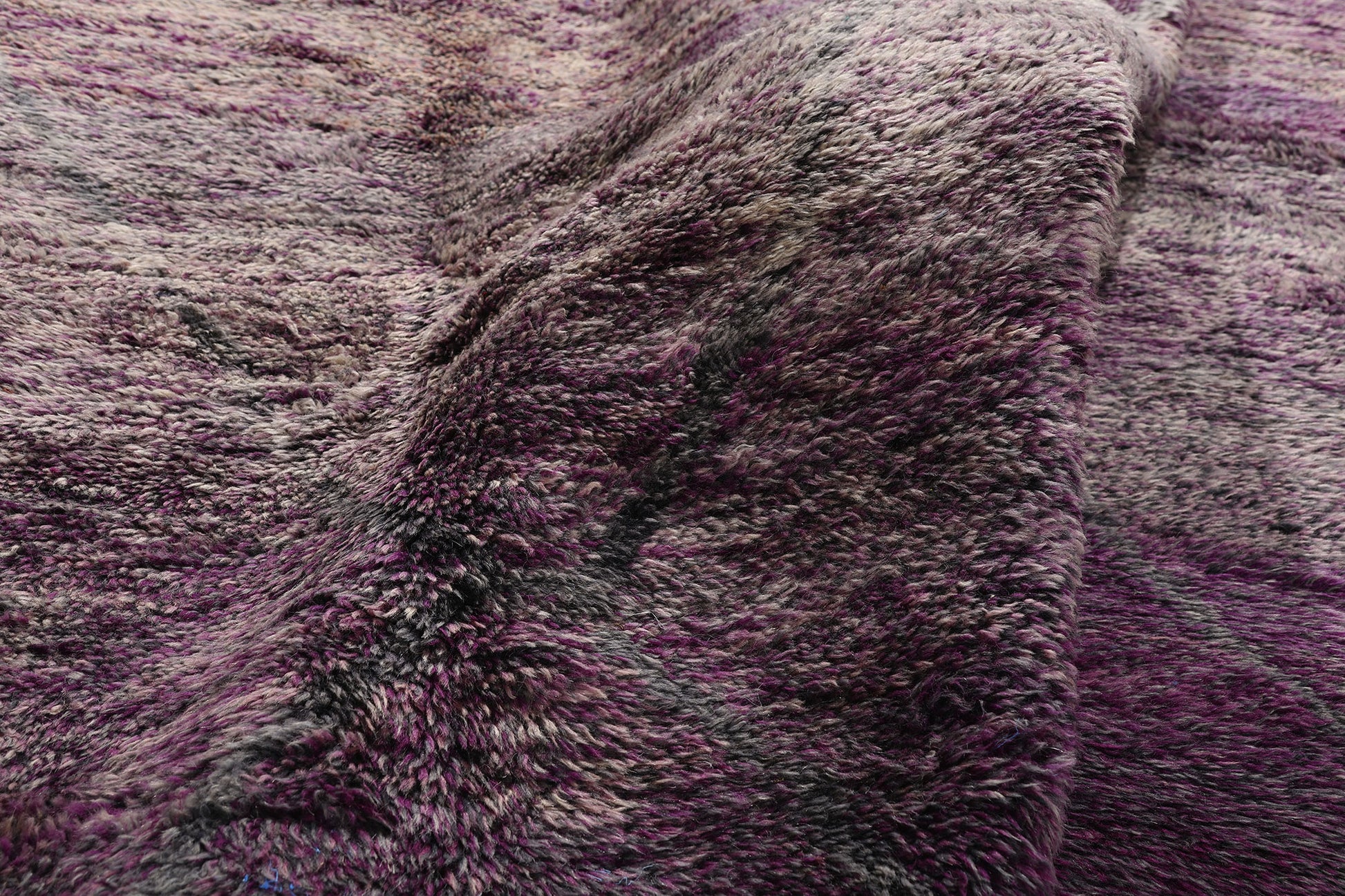 10 x 14 Purple Beni Mrirt Moroccan Rug 20524