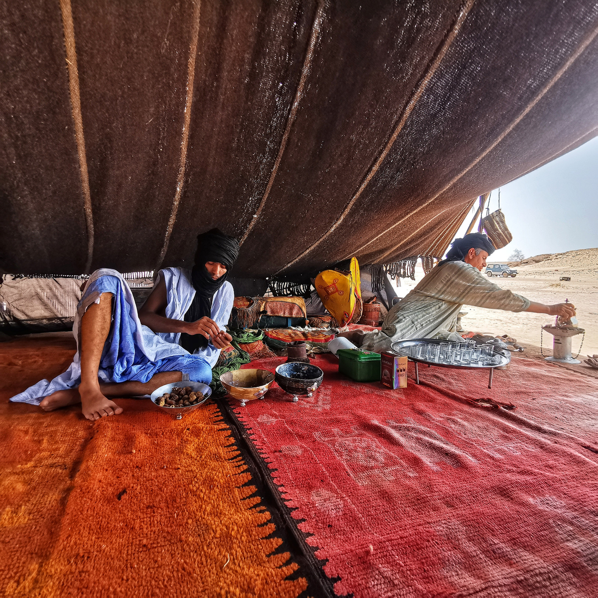 Moroccan rugs tent models