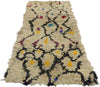 3 x 6 Vintage Boucherouite Moroccan Rug 21594