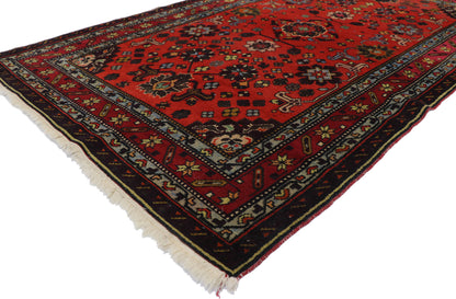 4 x 7 Antique Persian Lilihan Rug 78143