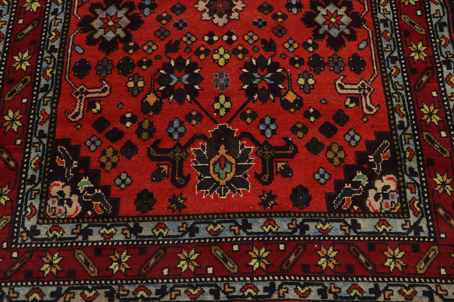 4 x 7 Antique Persian Lilihan Rug 78143