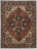 9 x 12 Vintage Heriz Rug 78144