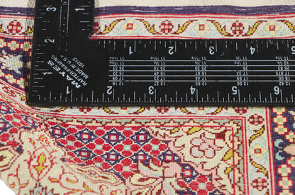 1 x 2 Vintage Turkish Silk Hereke Rug 78516