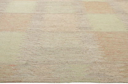 10 x 11 Earth-Tone Swedish Inspired Kilim Rug 30930