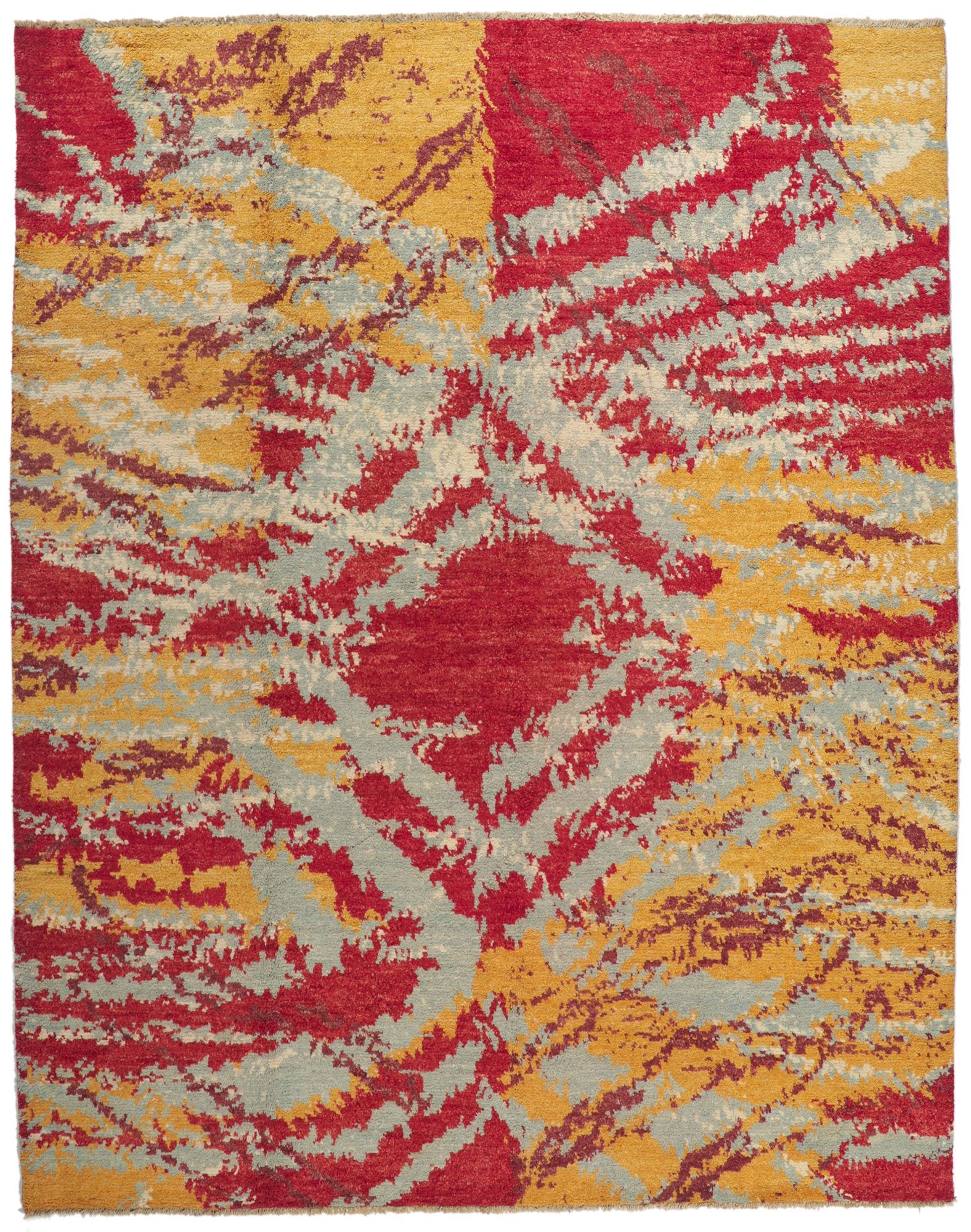 10 x 13 Abstract Moroccan Rug 80379