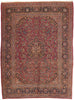 10 x 13 Antique Persian Kashan Rug 72017