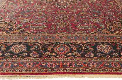 10 x 13 Antique Persian Kashan Rug 72017