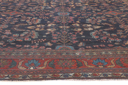 10 x 13 Antique Persian Mahal Rug 73069