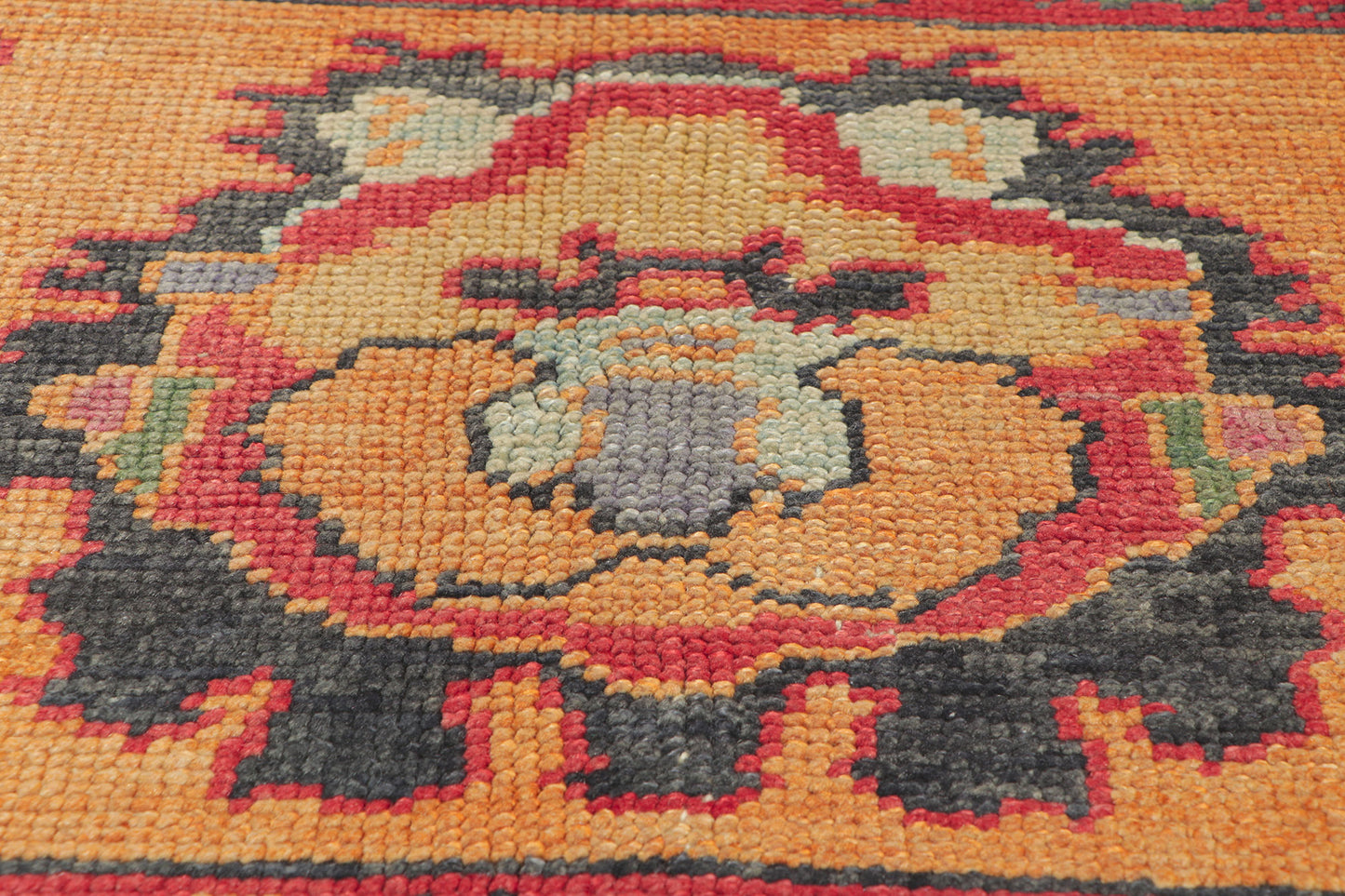 10 x 13 Colorful Turkish Oushak Rug 52430