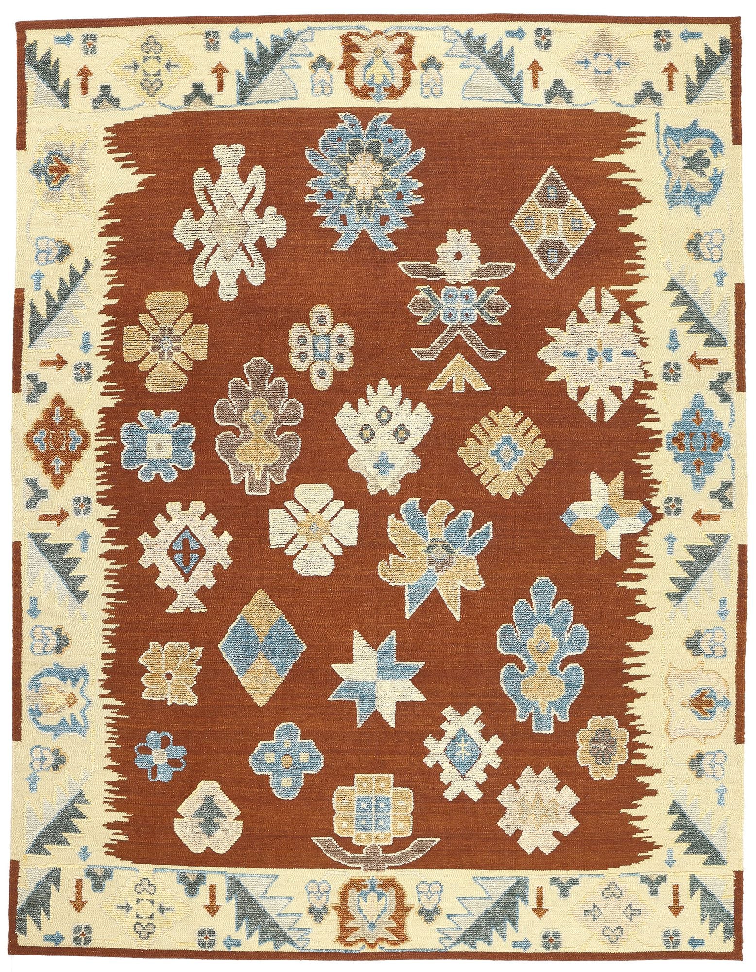 10 x 13 Oushak High-Low Rug 30892