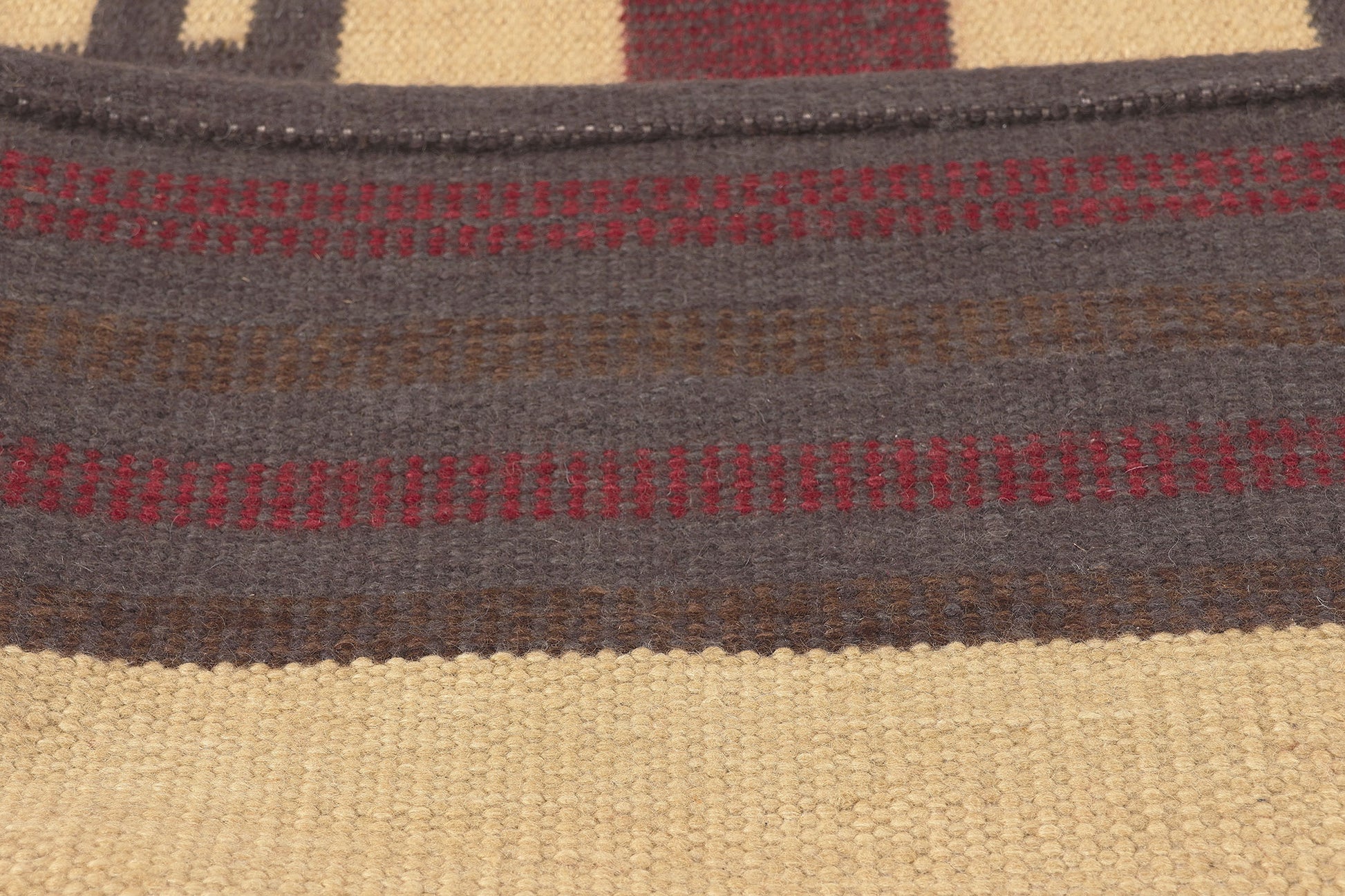 10 x 13 Scandinavian Modern Swedish Inspired Kilim Rug 30962