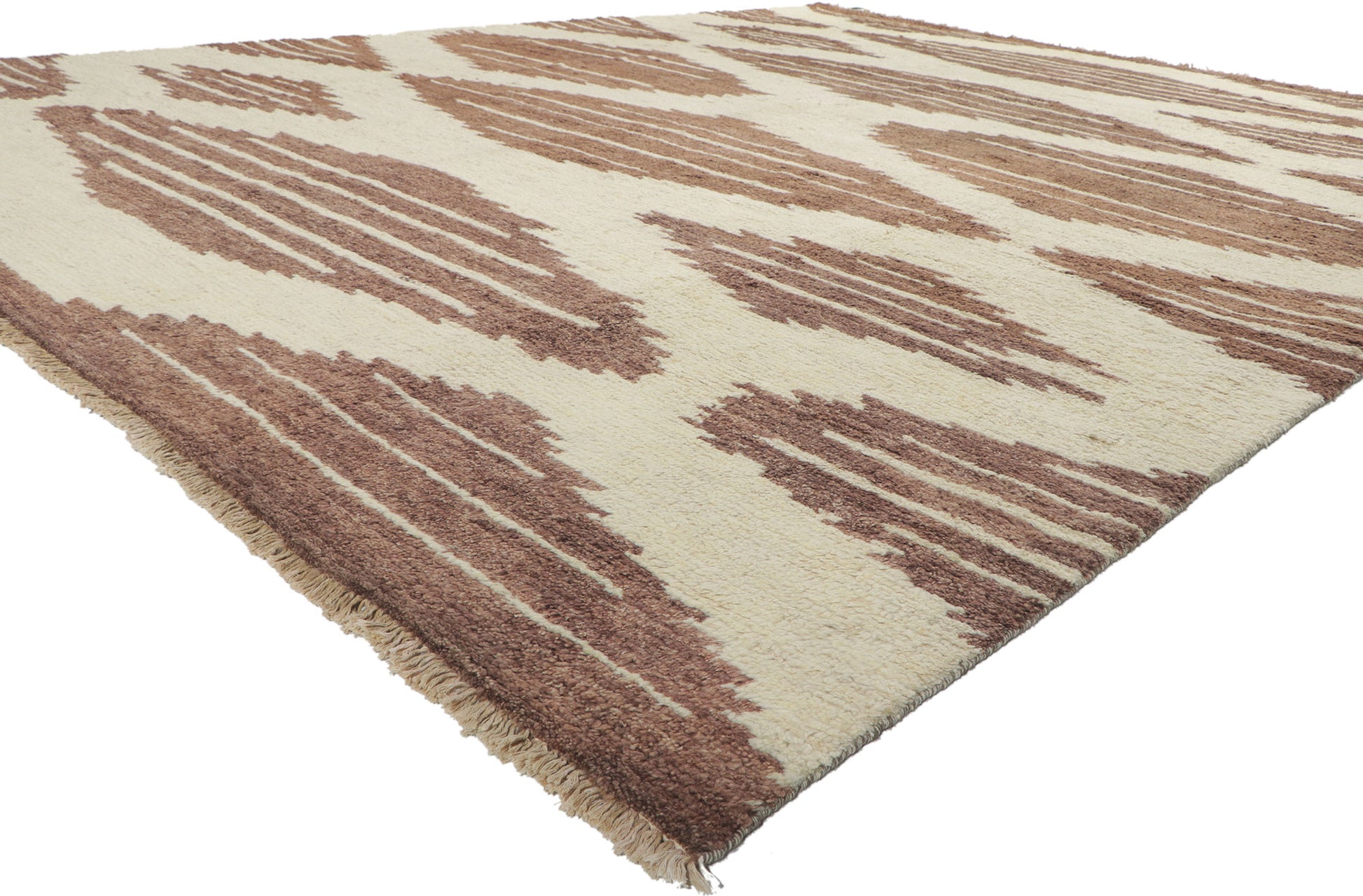 10 x 13 Modern Tribal Moroccan Rug 80383