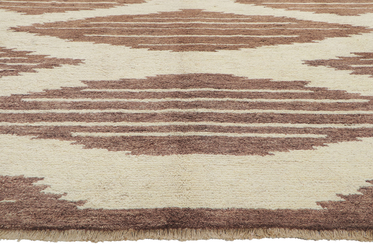 10 x 13 Modern Tribal Moroccan Rug 80383