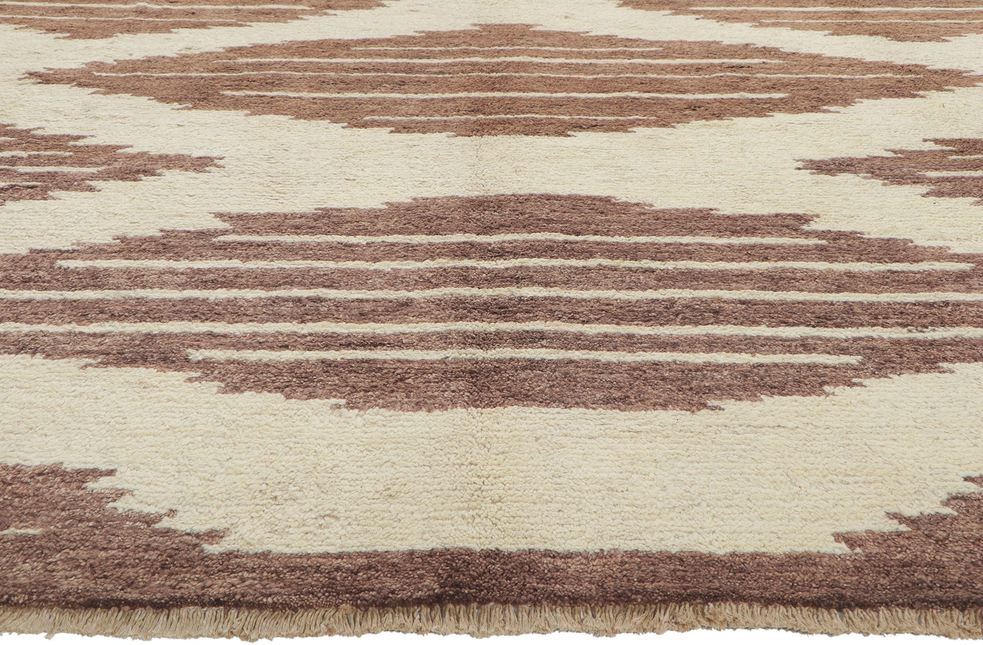 10 x 13 Modern Tribal Moroccan Rug 80383