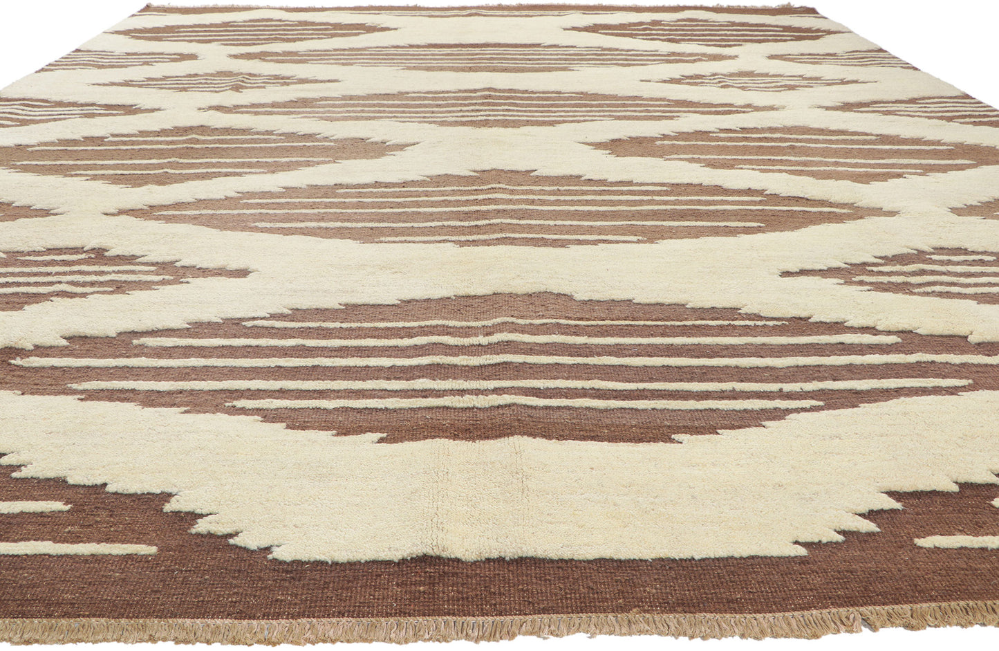 10 x 13 Moroccan High-Low Rug 80373