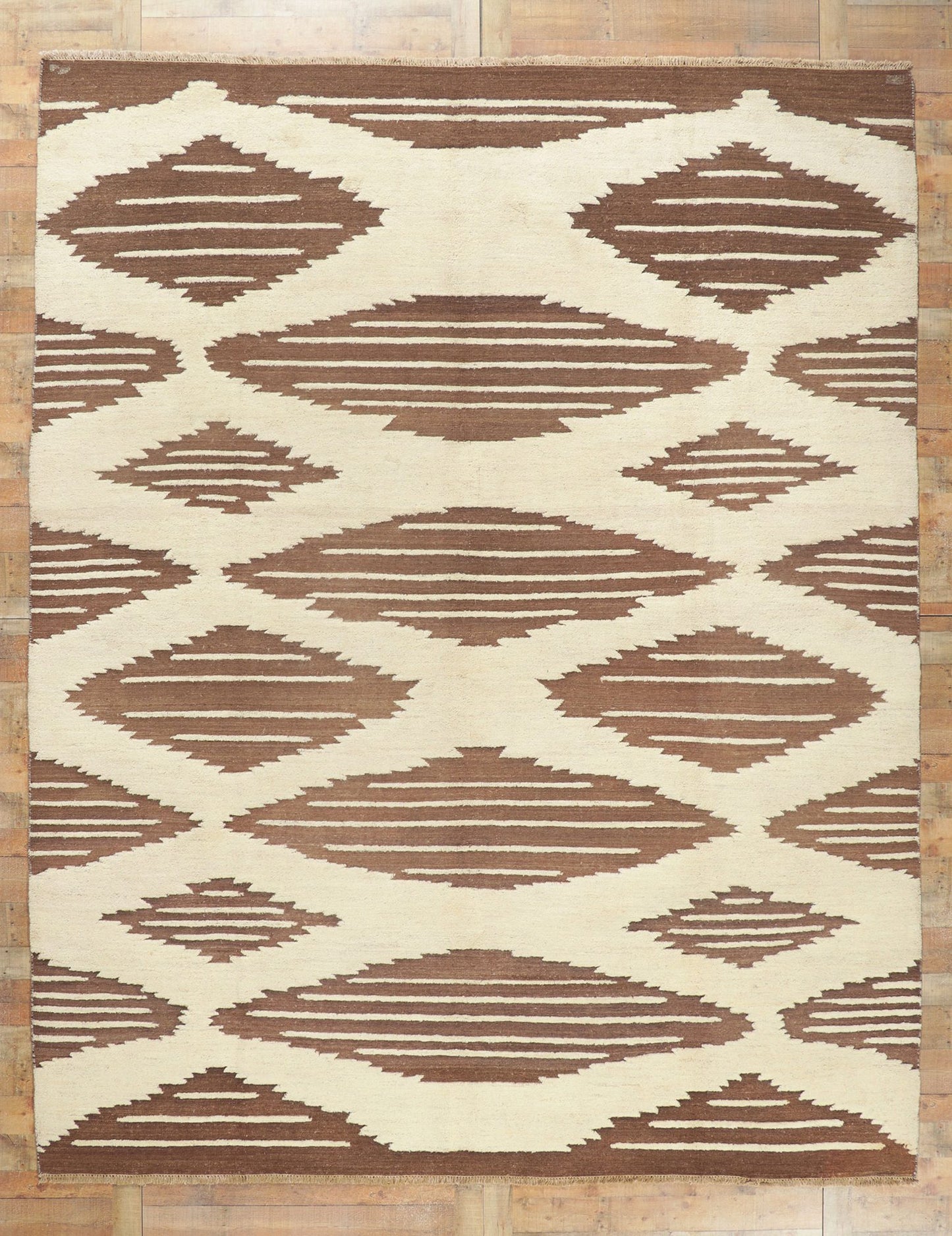 10 x 13 Moroccan High-Low Rug 80373