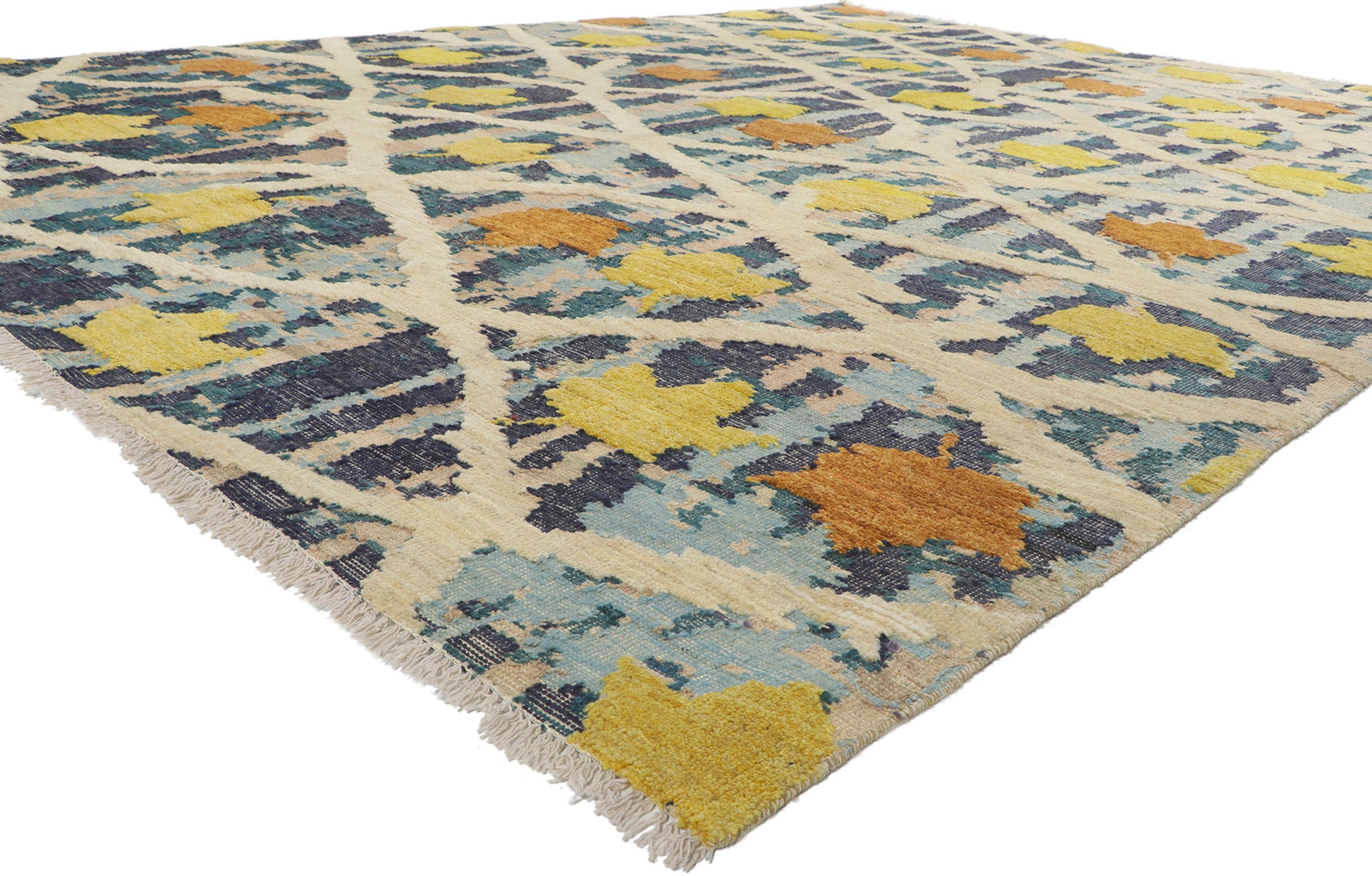 10 x 13 Moroccan High-Low Rug 80398