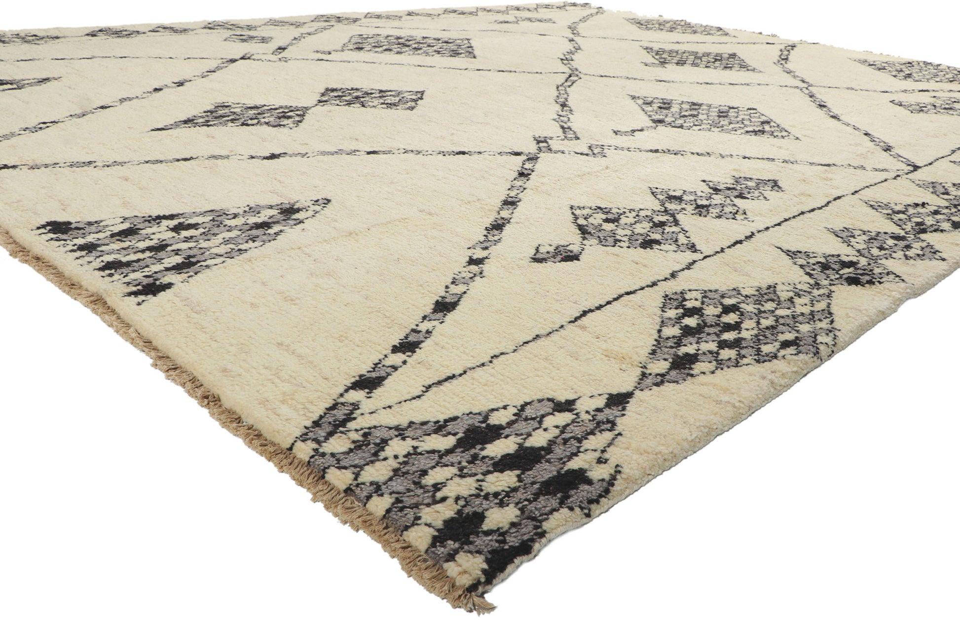 10 x 13 Tribal Moroccan Area Rug 80337