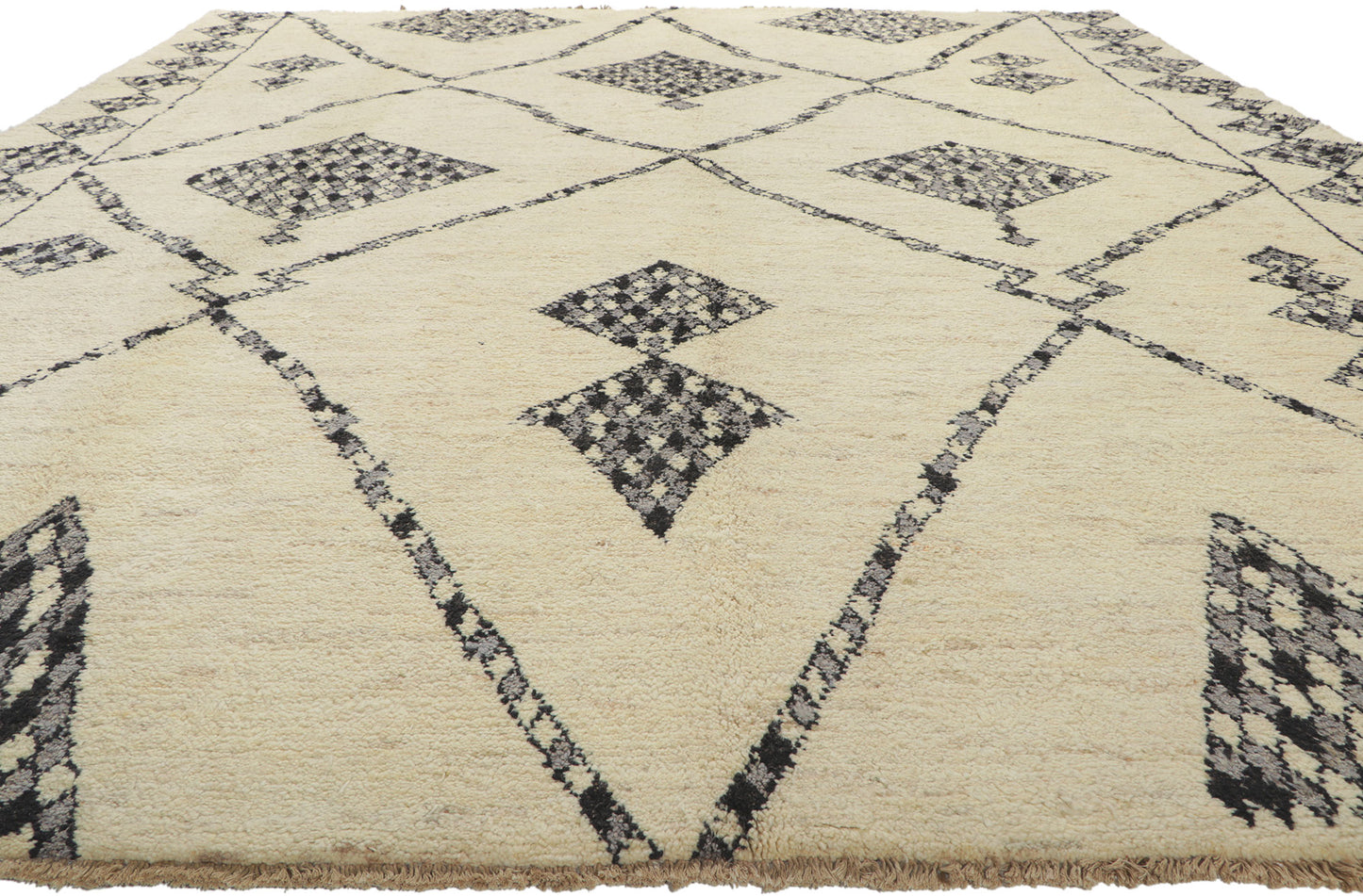 10 x 13 Tribal Moroccan Area Rug 80337