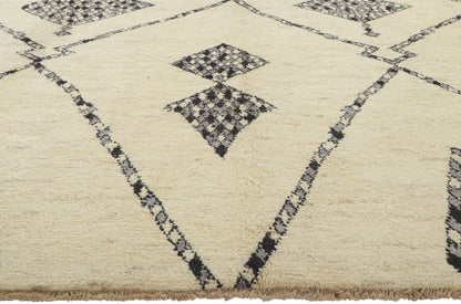 10 x 13 Tribal Moroccan Area Rug 80337