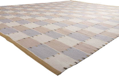 10 x 13 Scandinavian Modern Swedish Inspired Kilim Rug 30950