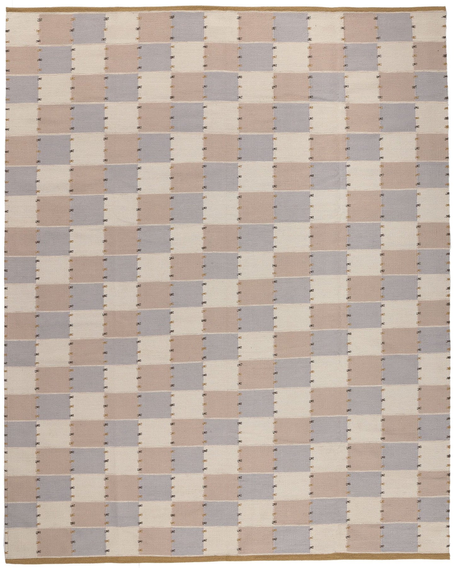 10 x 13 Scandinavian Modern Swedish Inspired Kilim Rug 30950