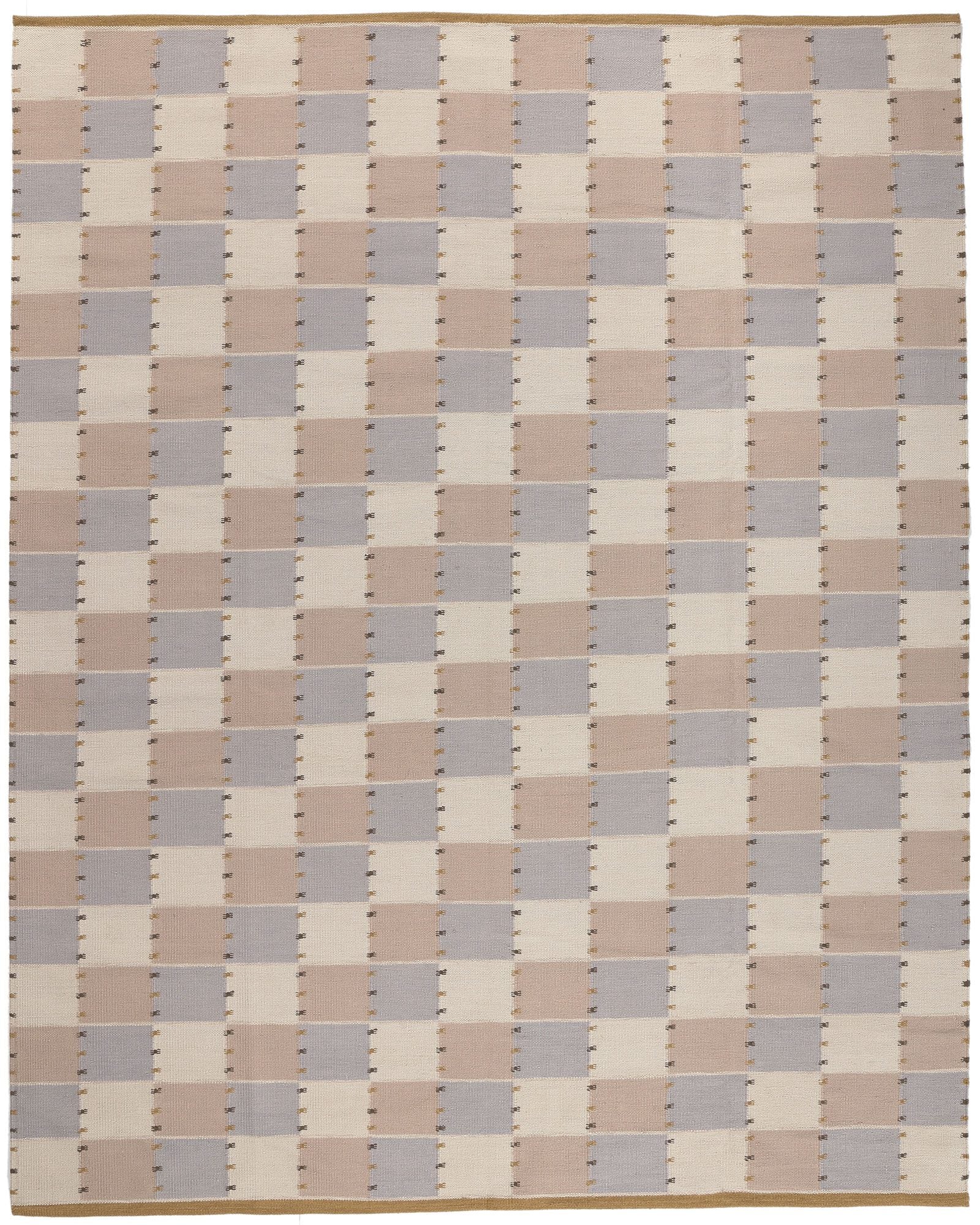 10 x 13 Scandinavian Modern Swedish Inspired Kilim Rug 30950
