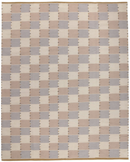 10 x 13 Scandinavian Modern Swedish Inspired Kilim Rug 30950