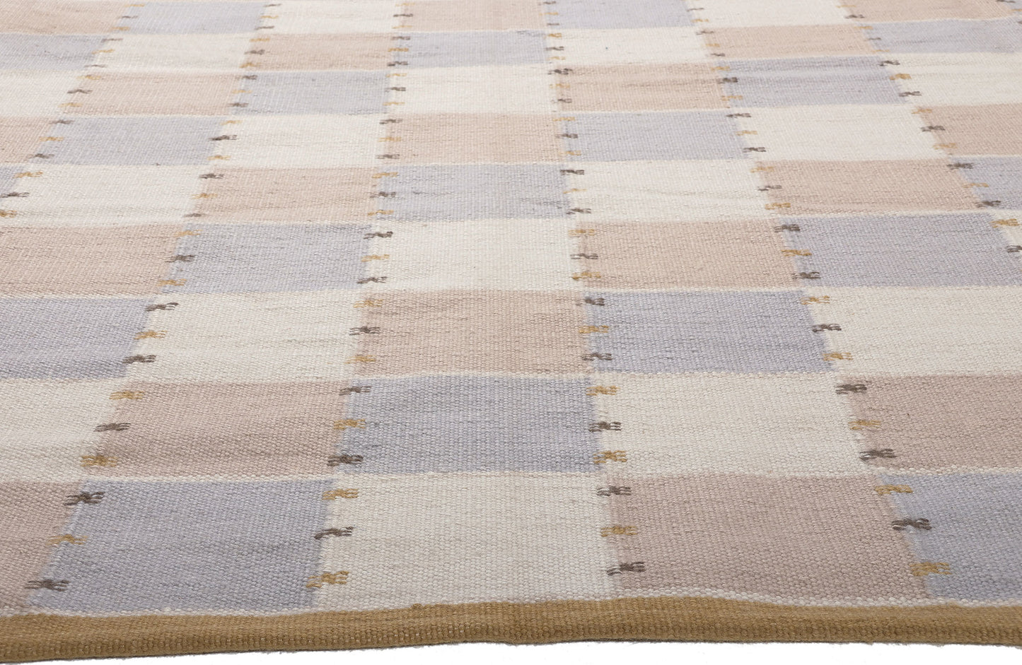 10 x 13 Scandinavian Modern Swedish Inspired Kilim Rug 30950