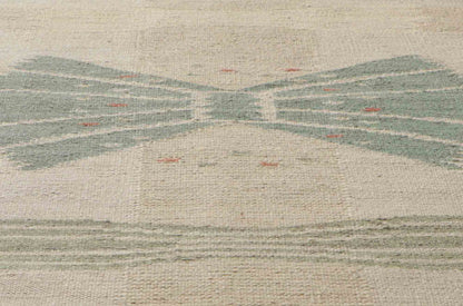 10 x 13 Scandinavian Modern Swedish Inspired Kilim Rug 30796