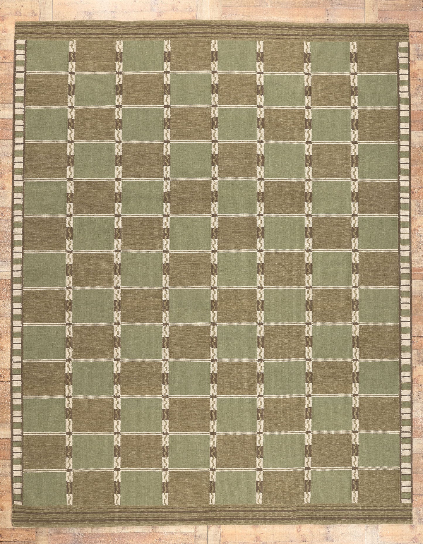 10 x 13 Swedish Inspired Kilim Rug 30943