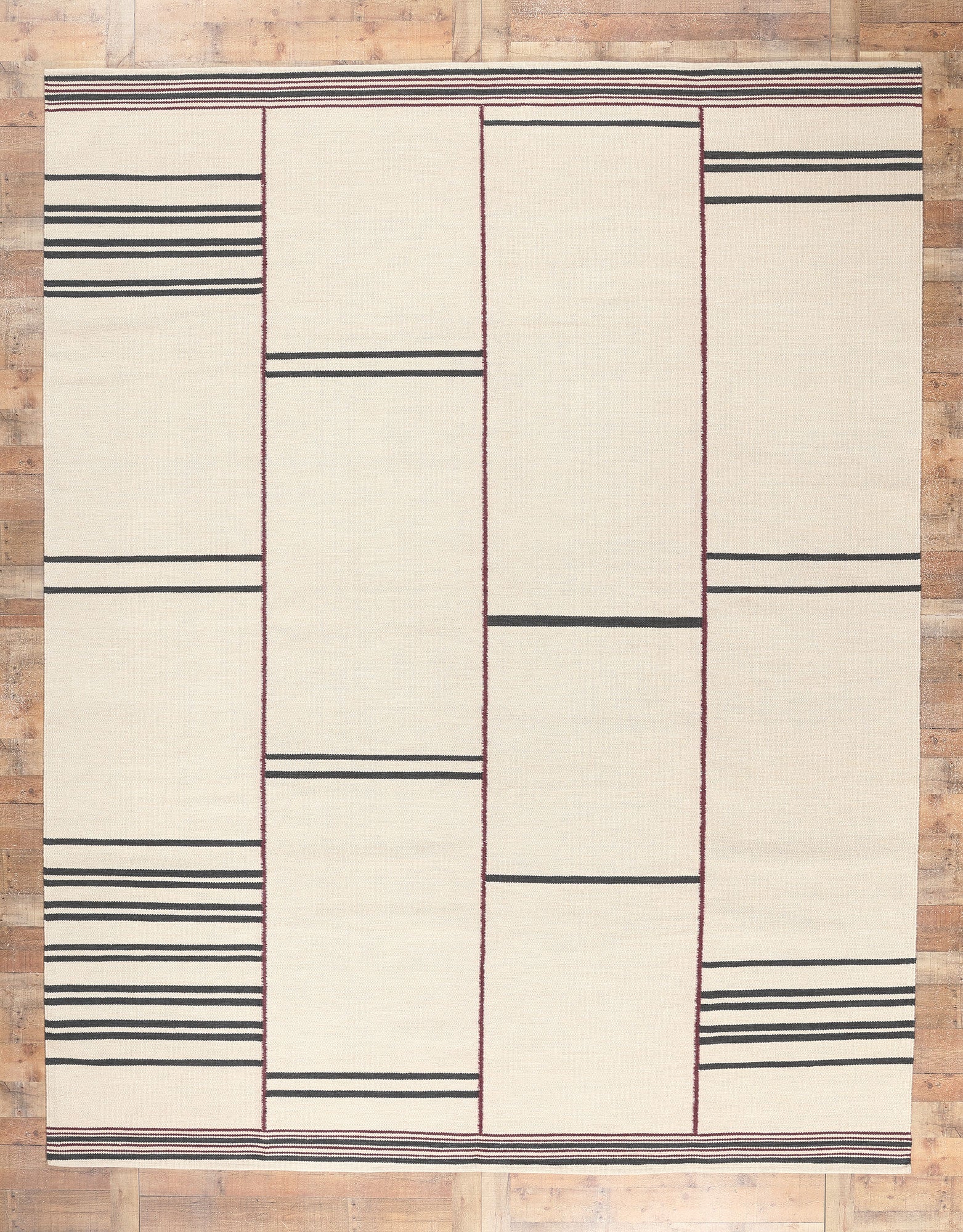 10 x 13 Swedish Inspired Kilim Rug 30958