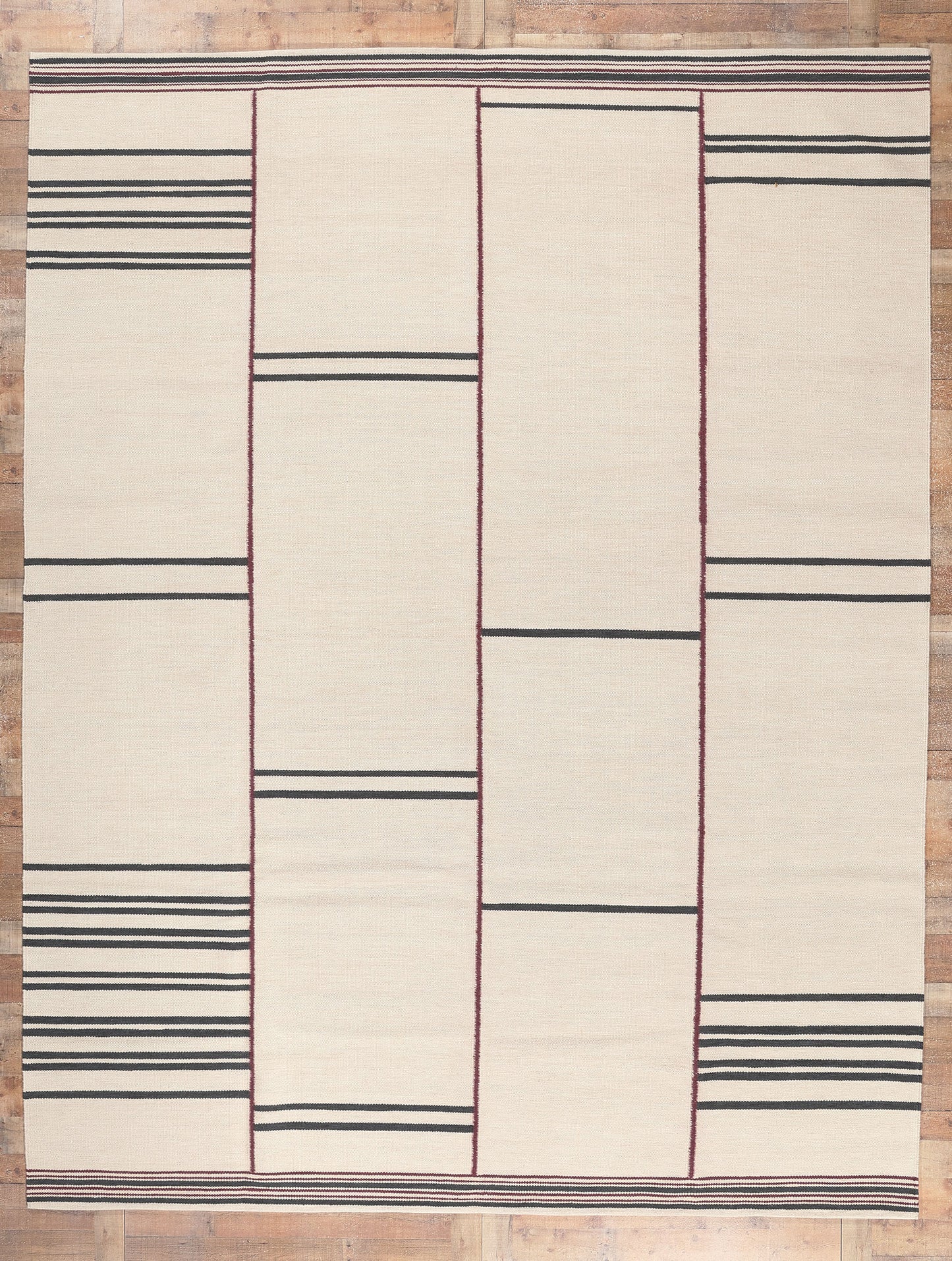 10 x 13 Swedish Inspired Kilim Rug 30959