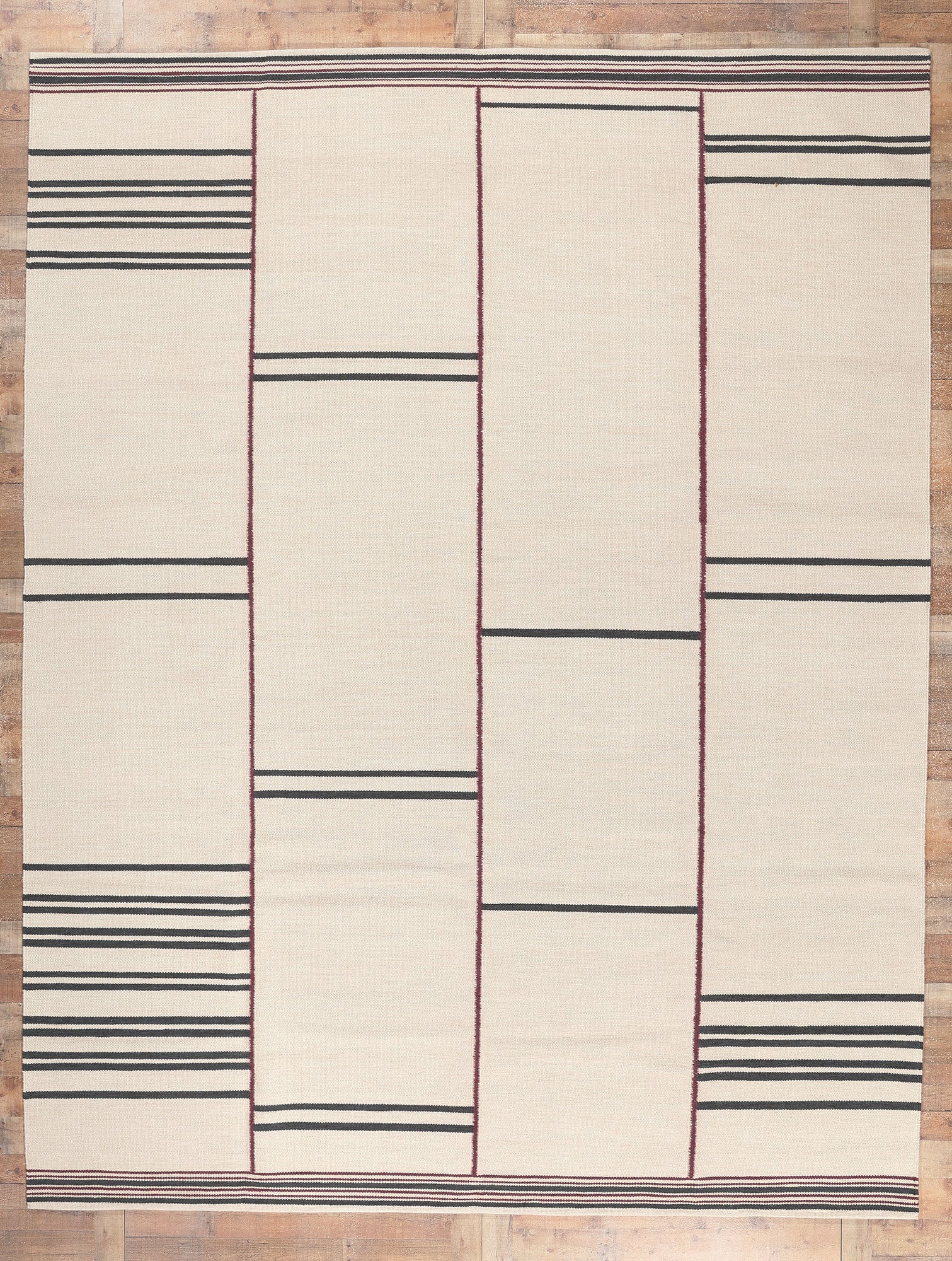 10 x 13 Swedish Inspired Kilim Rug 30959