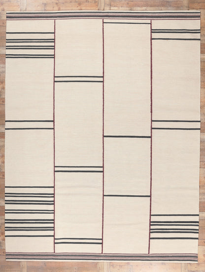 10 x 13 Swedish Inspired Kilim Rug 30959