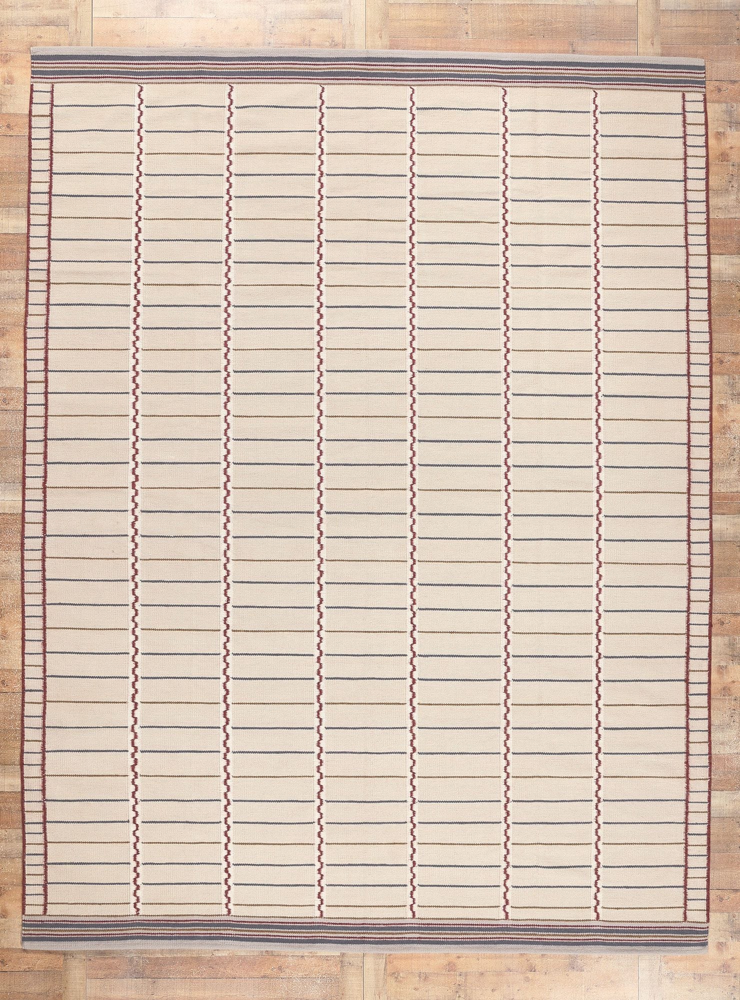 10 x 13 Swedish Inspired Kilim Rug 30932