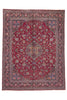 10 x 13 Vintage Persian Kashan Rug 60712
