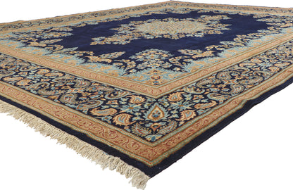 ���10 x 13 Vintage Persian Kerman Rug 78528
