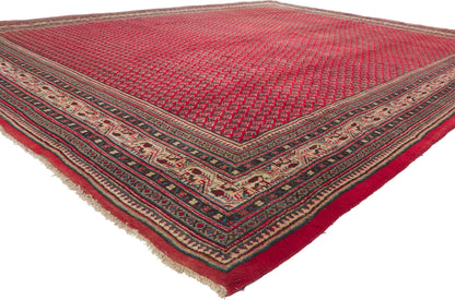 10 x 13 Vintage Persian Mahal Rug 75894
