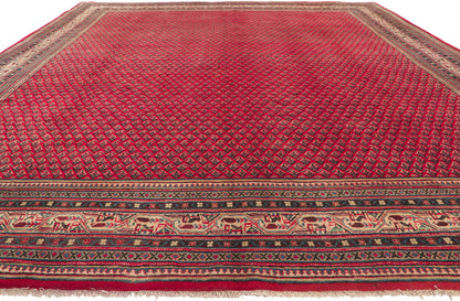 10 x 13 Vintage Persian Mahal Rug 75894