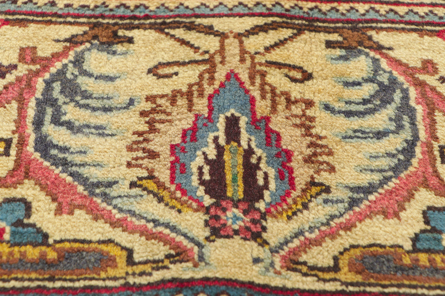 10 x 13 Vintage Persian Tabriz Rug 75888