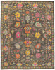 10 x 13 Colorful Turkish Oushak Rug 52218