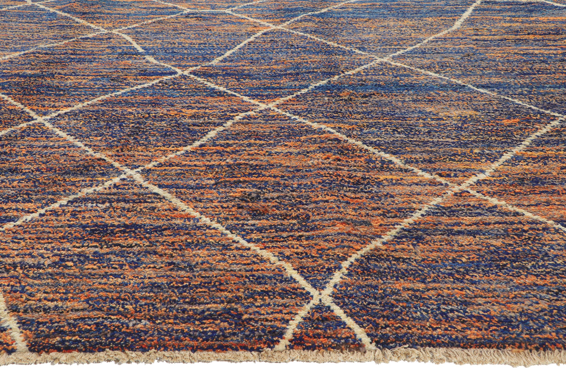 10 x 14 Abstract Moroccan Area Rug 80347