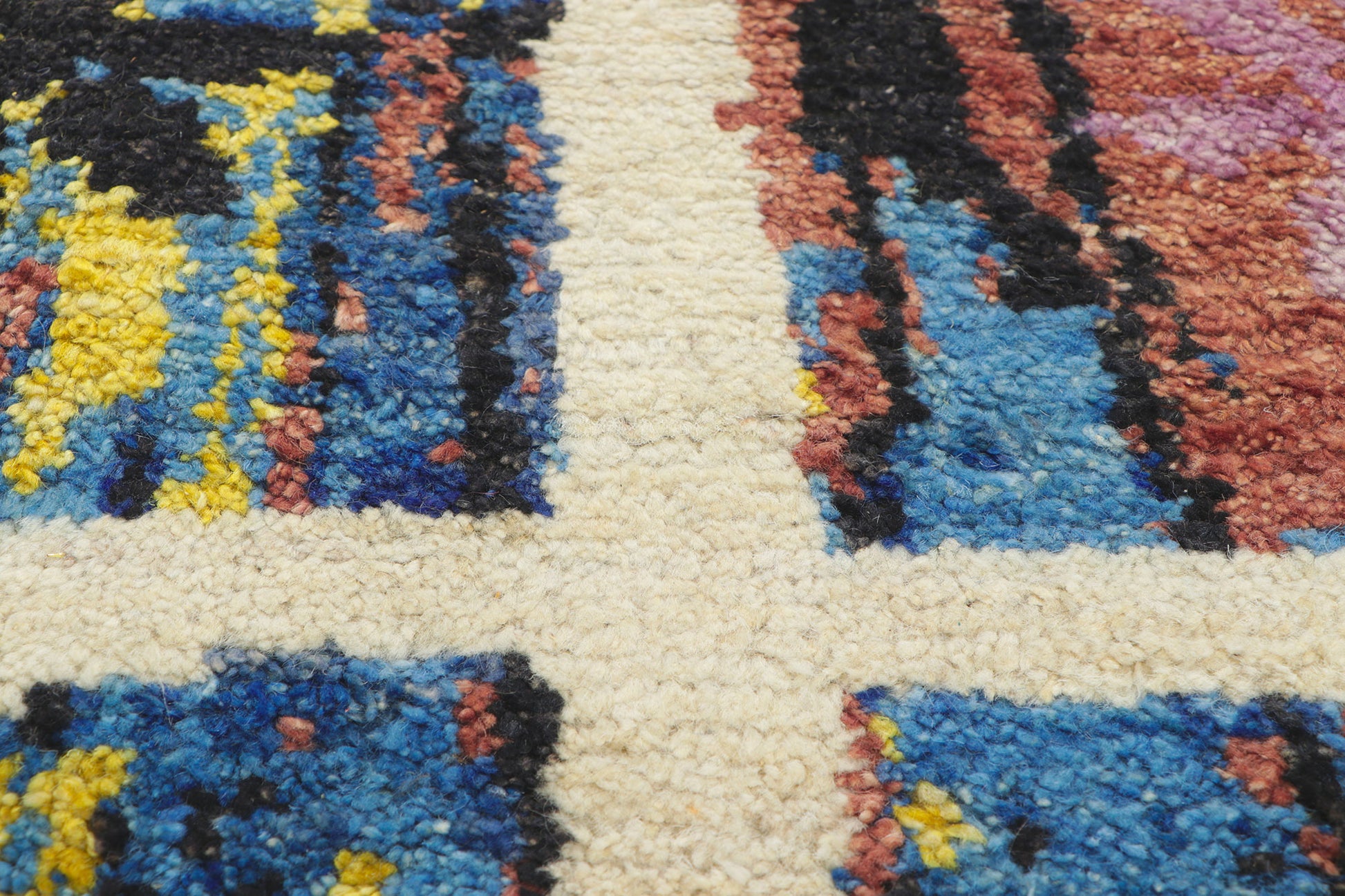 10 x 14 Abstract Moroccan Rug 80372