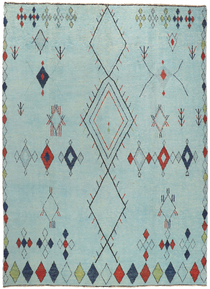 10 x 14 Large Moroccan Area Rug 80348