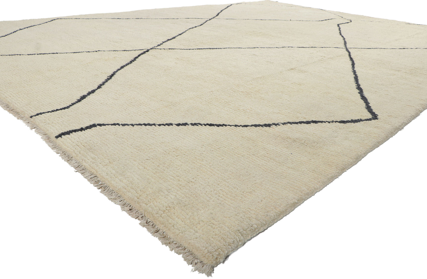 10 x 14 Modern Moroccan Area Rug 80575