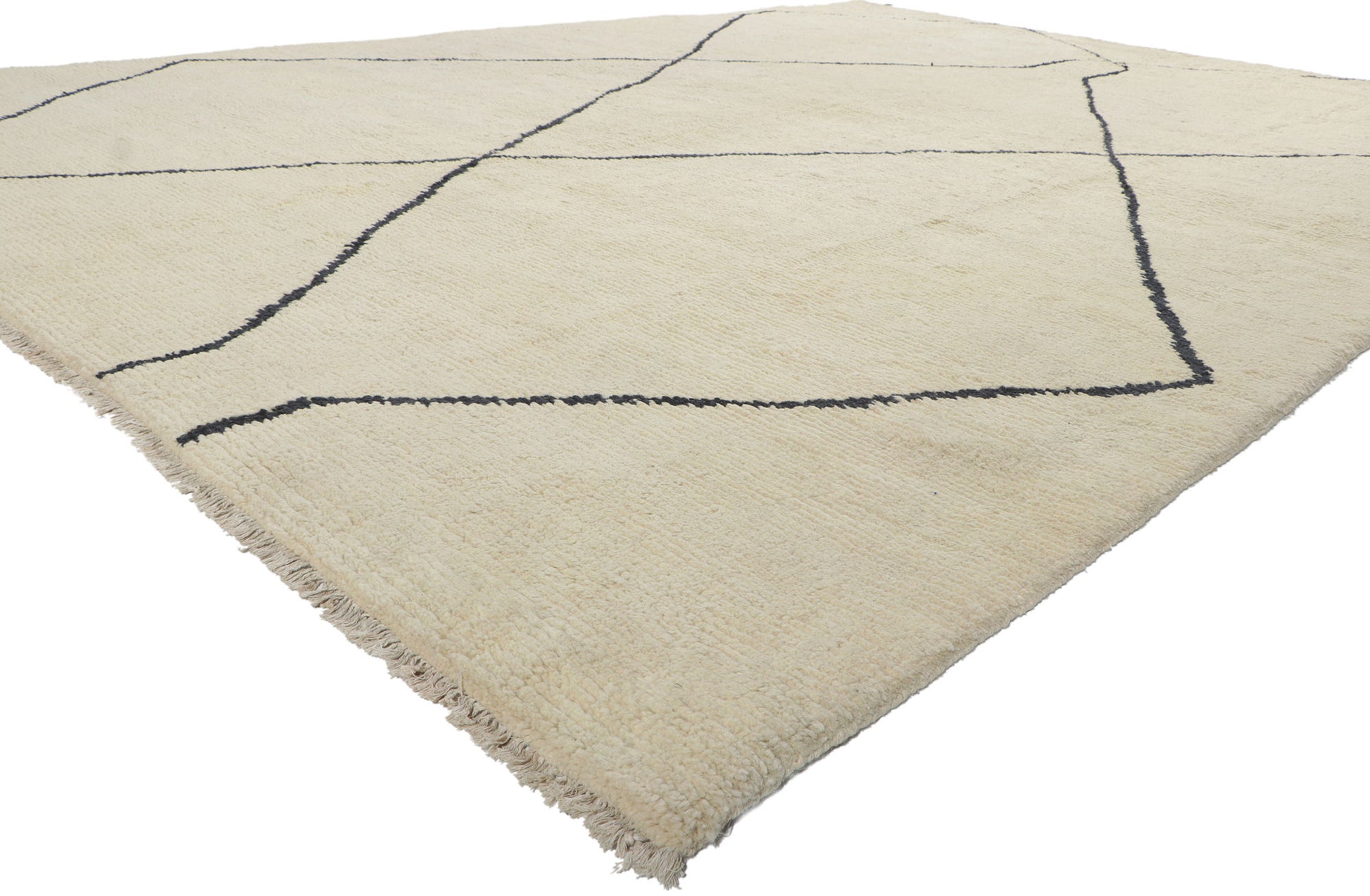 10 x 14 Modern Moroccan Area Rug 80575