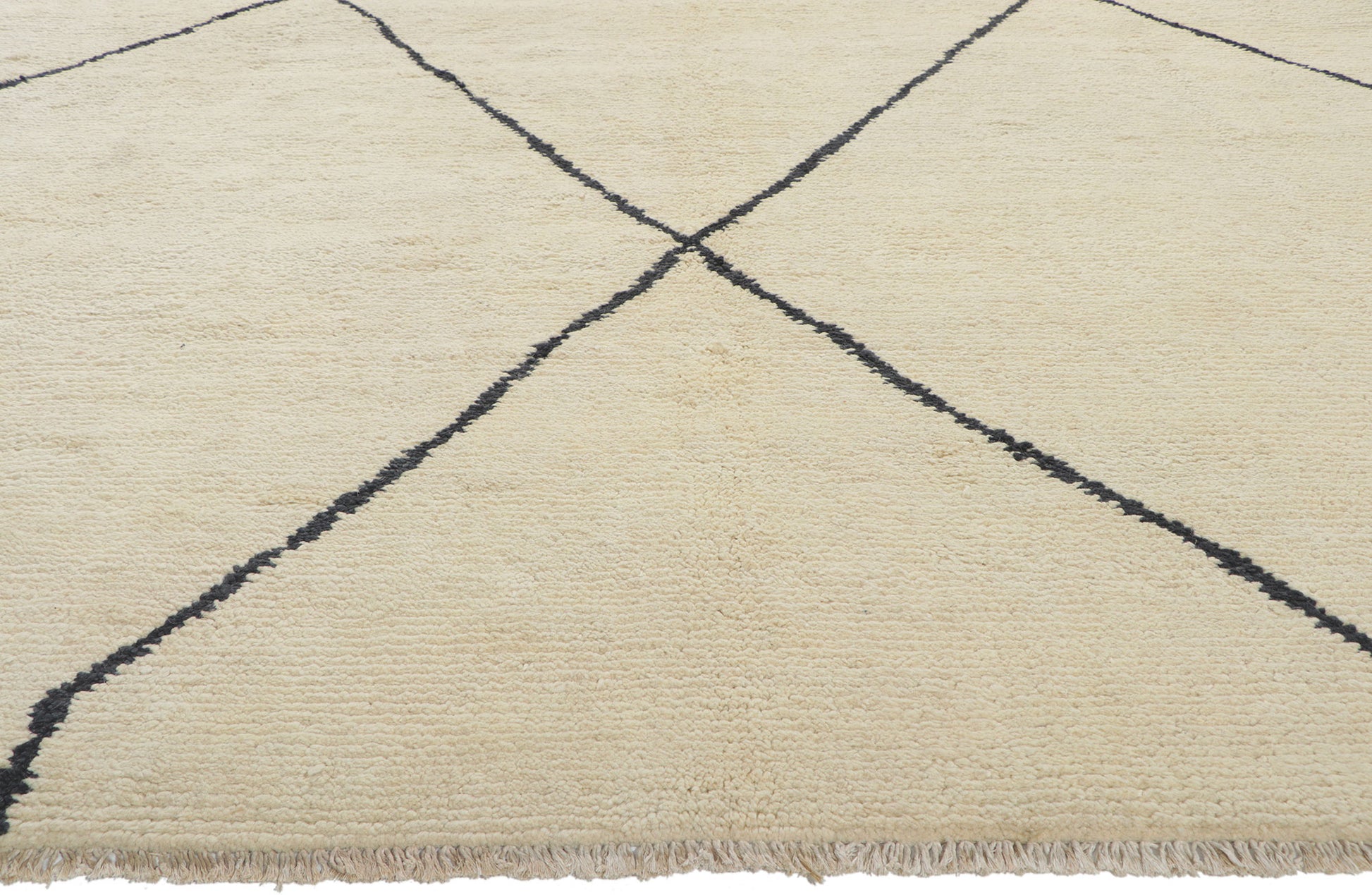 10 x 14 Modern Moroccan Area Rug 80575
